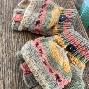 *3 for $25* Knit gloves with fleece lining